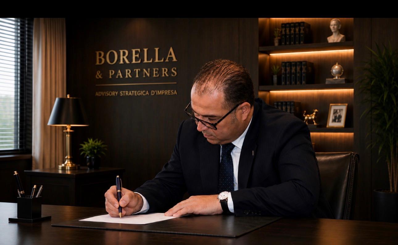 Dott. Carlo Borella al lavoro nello studio